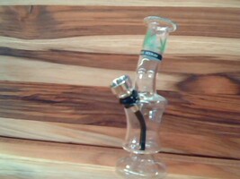 msw mini 5" bubbler glass water pipe