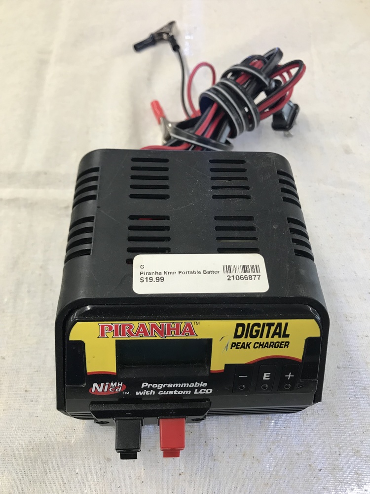  Piranha Digital Peak Battery Charger 