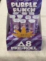 hemp living d8 purple punch pre roll